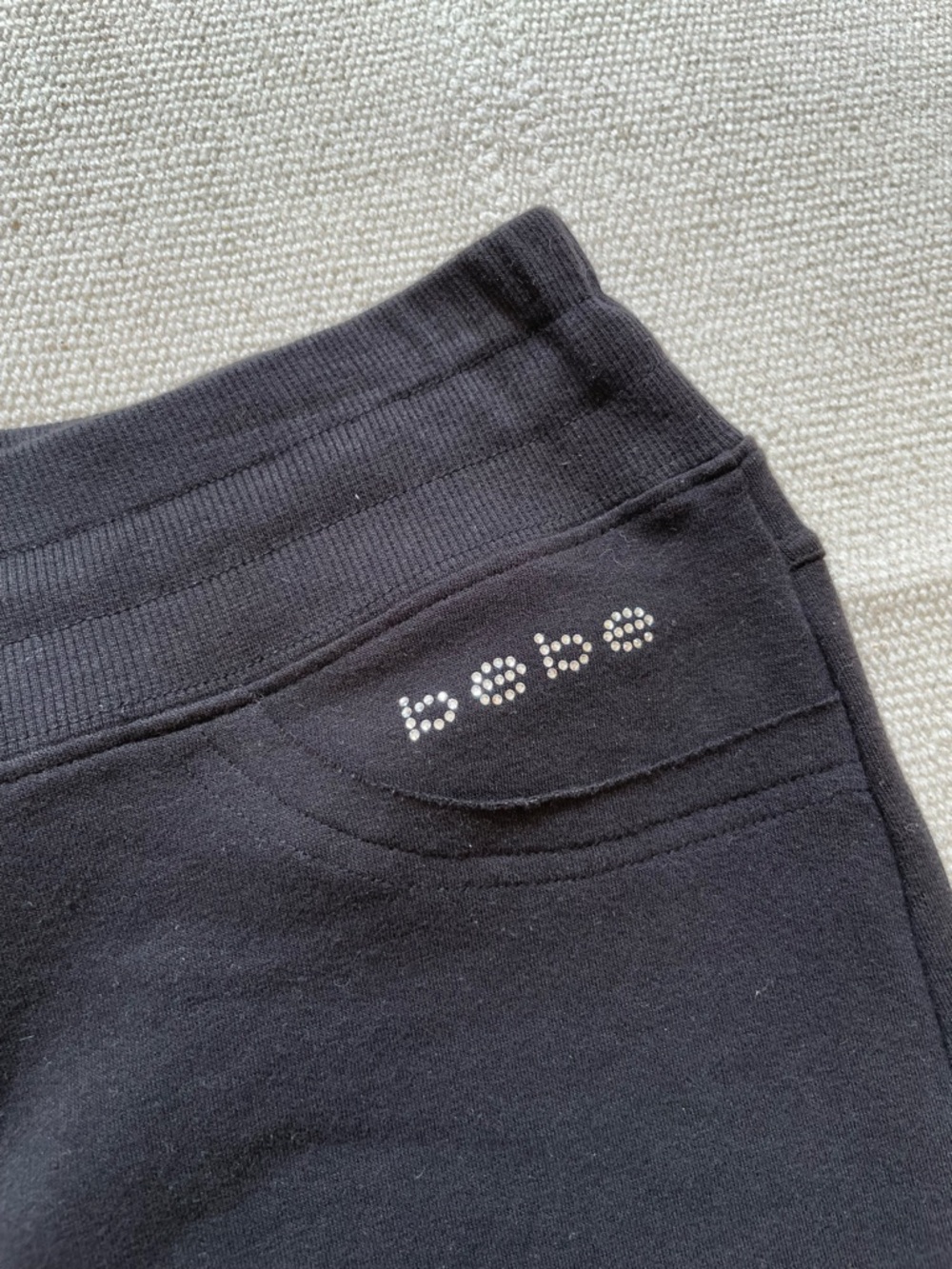 Vintage Y2K Bebe Skirt Bling Logo Size S 2000s - Picture 3 of 7